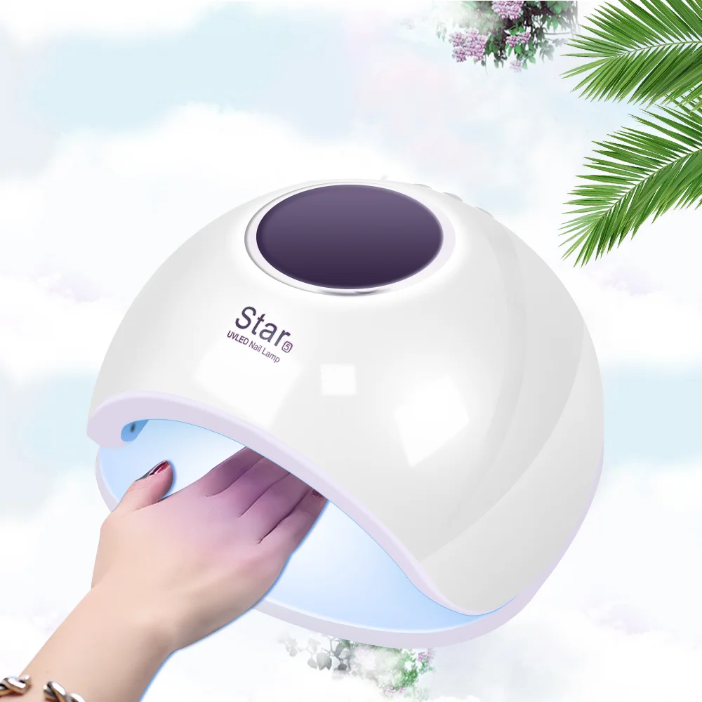 Wholesale gel polish curing lamp OEM nail dryer 72W uv nail lamp