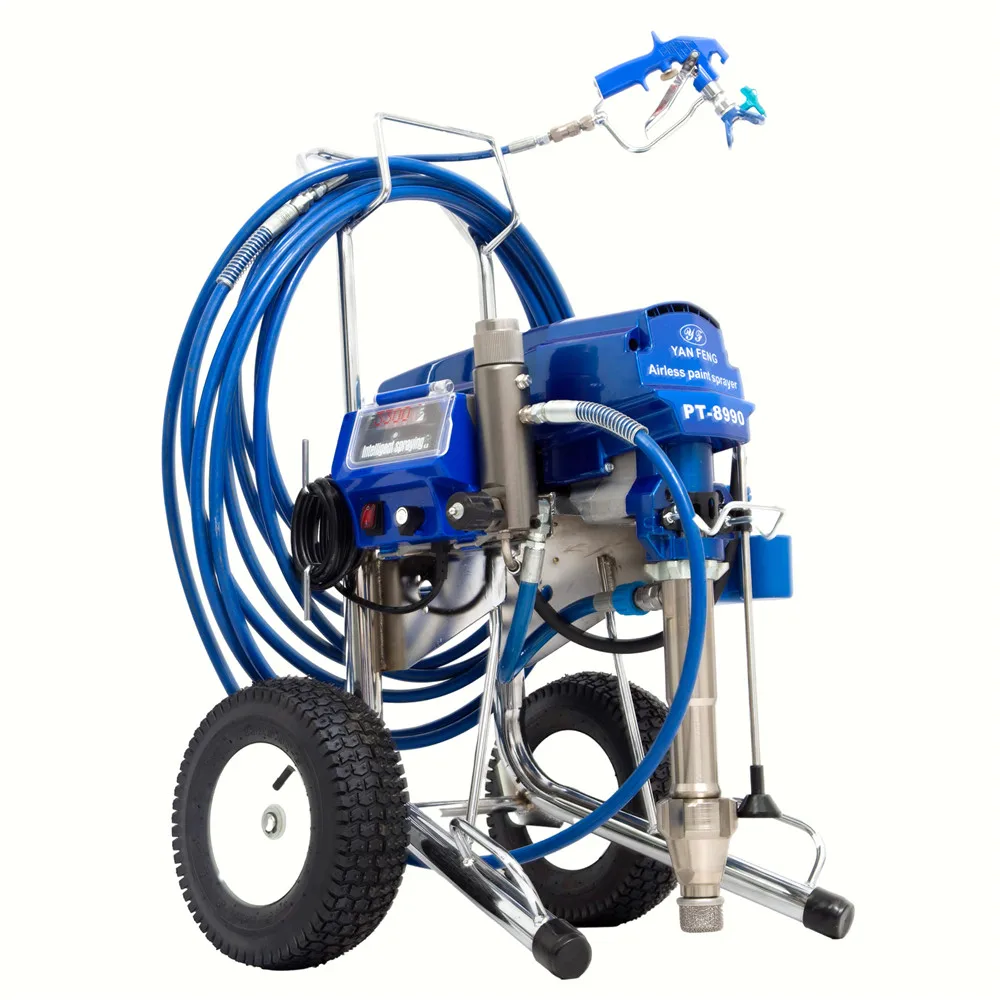 Yanfeng PT8990 9.5 LPM Self-cleaning Vibra-Seal Technology Eliminates Material Buildup Putty Airless Sprayer