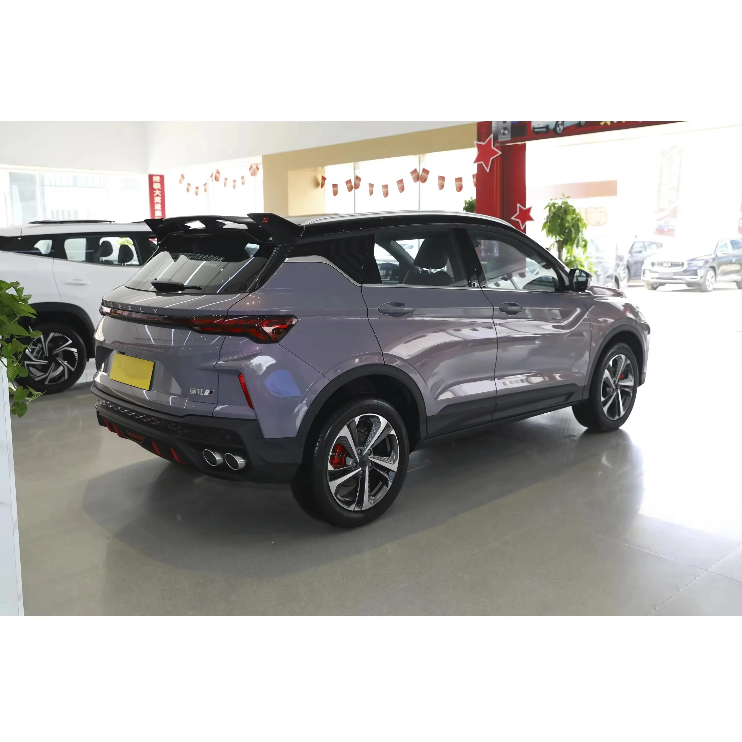 Geely Binyue левосторонний автомобиль по хорошей цене небольшой внедорожник марки подержанных автомобилей в Китае