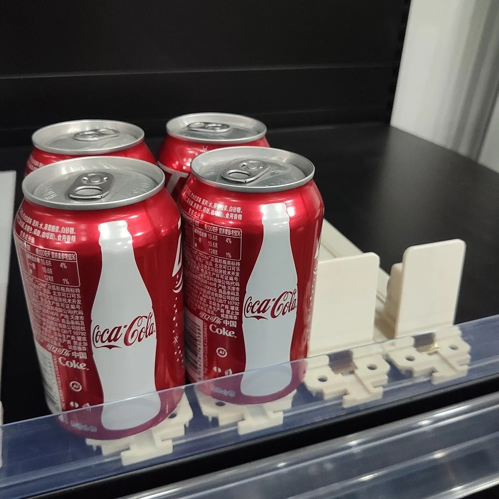 Пластиковая подпружиненная полка-толкатель для супермаркетов демонстрации косметики и продуктов