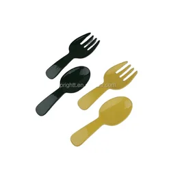 High quality Plastic Salad Servers Fork and Spoon Serving Set