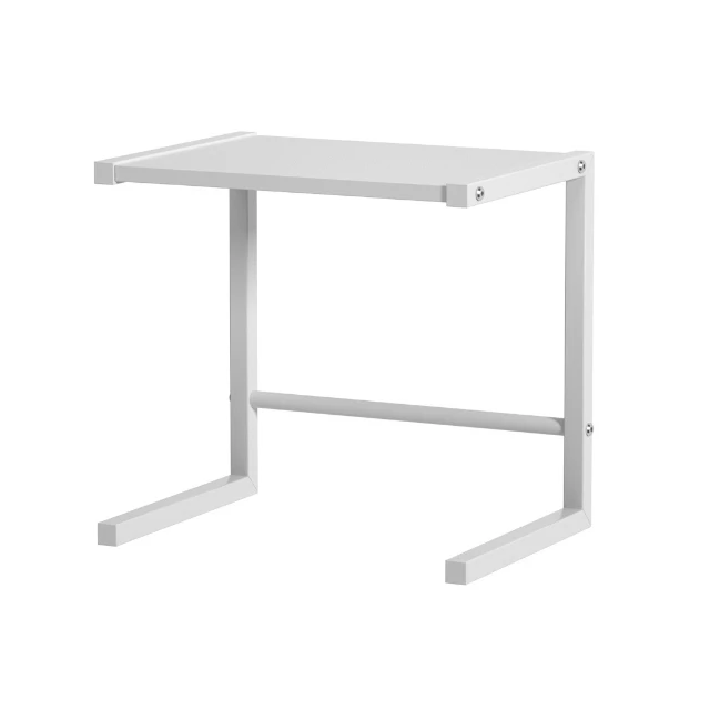 Kitchen Counter Shelf Metal Material Rice Cooker Microwave Oven Expandable Cabinet Shelf Organiser