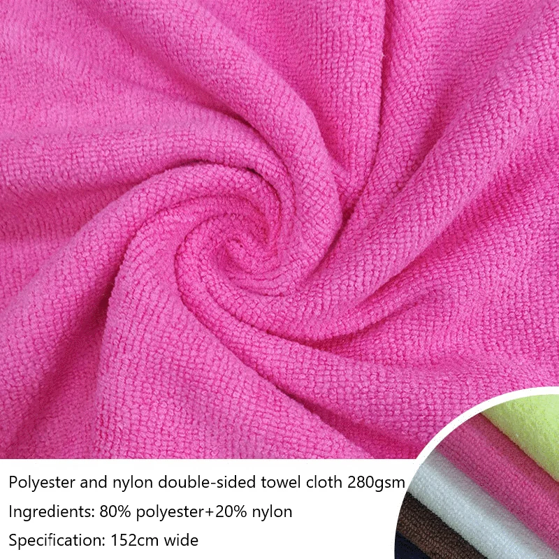 Оптовая продажа рулоны полотенец из полиэфирной ткани микрофибры 300 г/м2 для купального халата использования
