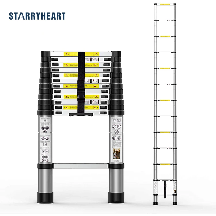 STARRYHEART многоцелевая алюминиевая удлинительная лестница складная телескопическая