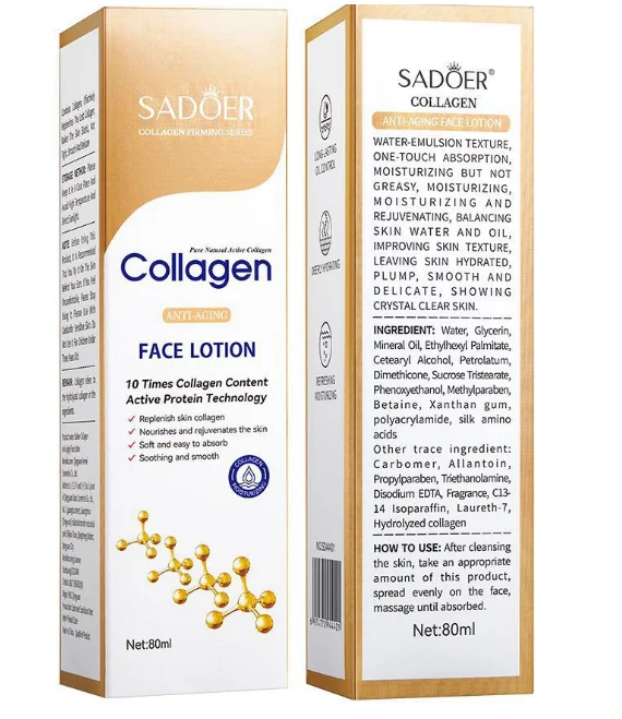 Sold its own brand skin care essence milk, SADOER lotion, moisturizing moisturizing and refreshing buffalo milk essence