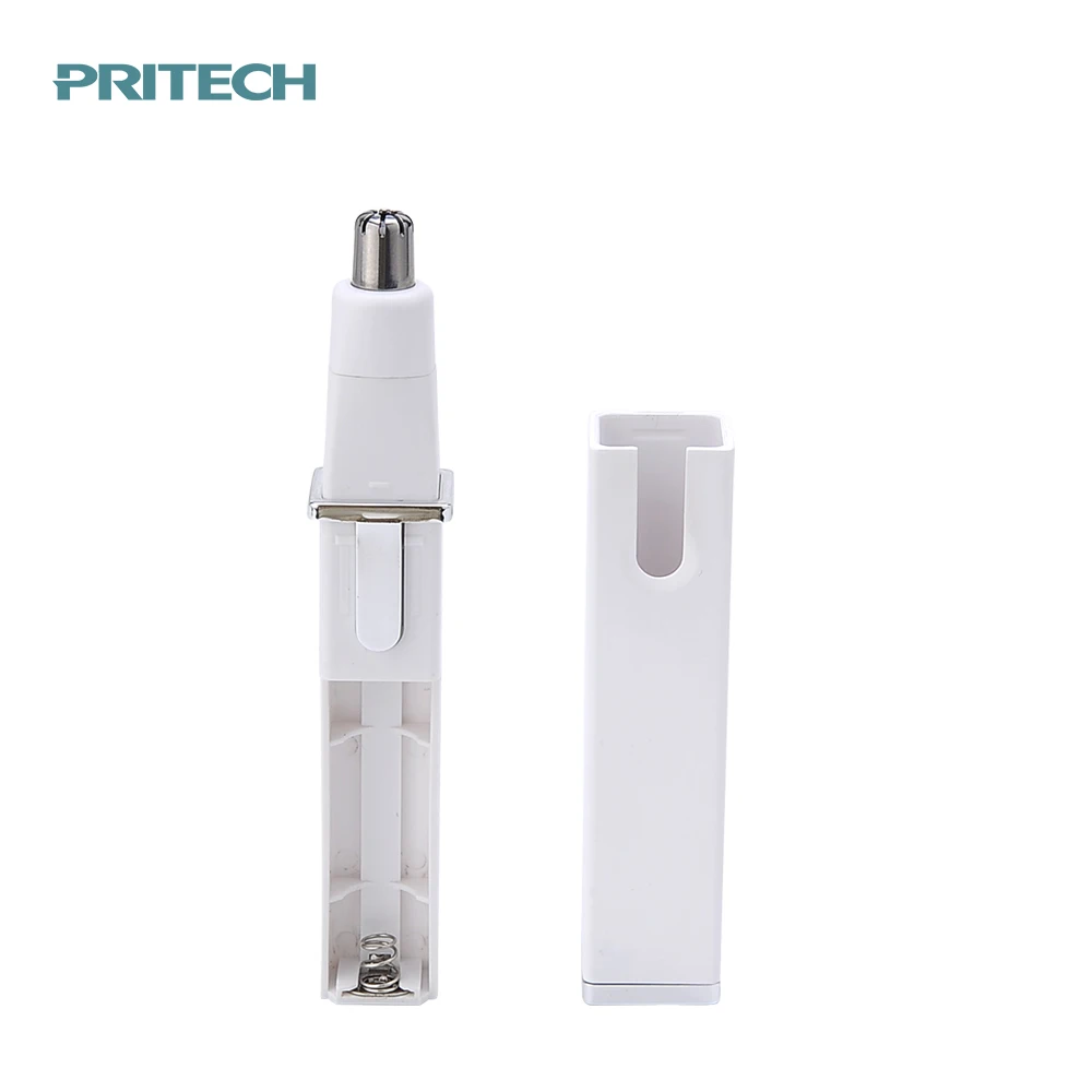 PRITECH Electric Wireless Battery Operated Professional Portable Ear Nose Hair Trimmer