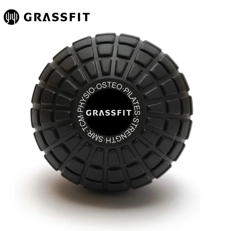Private label myofascial release rehab 12.5cm 5 inch massageball EVA Self Back Massage Roller Ball Fascia massage Ball