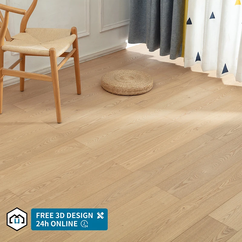Factory Supply Oak Wooden Floor Unfinished Red Oak Engineered Wood Flooring