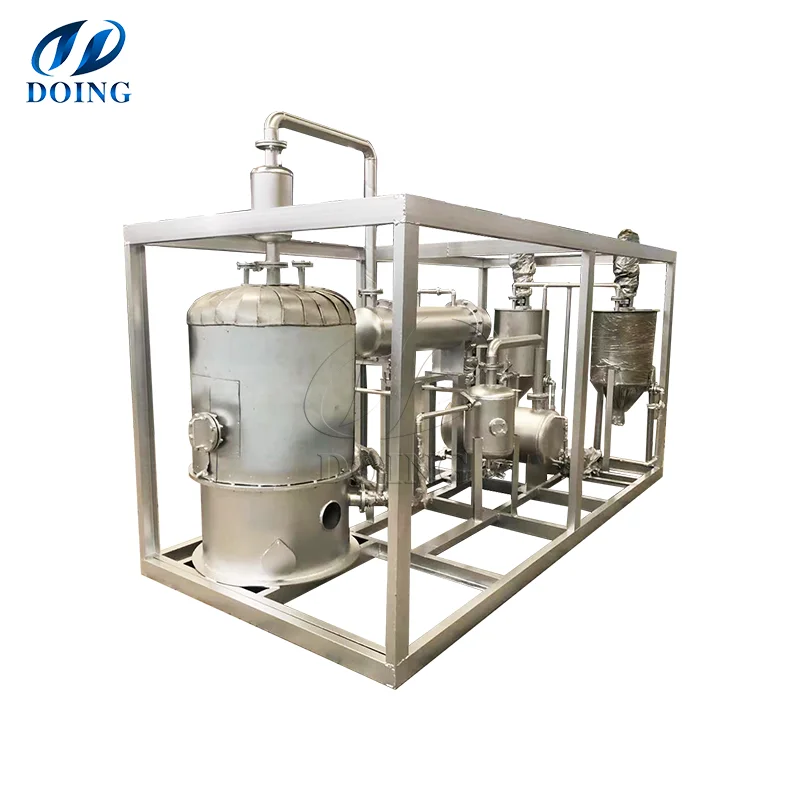 Hot business  used Engine oil distillation machine Tyre pyrolysis oil distillation Machine