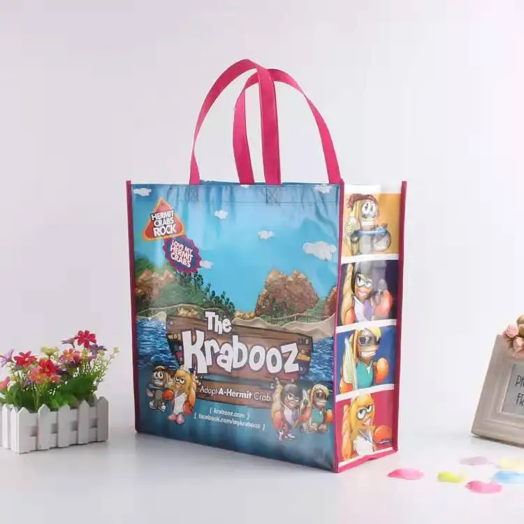 Ecological bags Grocery Tote bags Reusable Supermarket Shopping Non Woven Bag