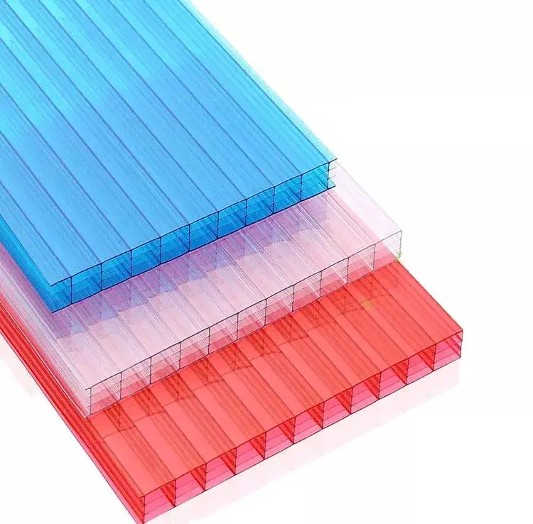 Low price corrugated sheet  FOUR -WALL PC SHEET steel sheet iron roofing plate