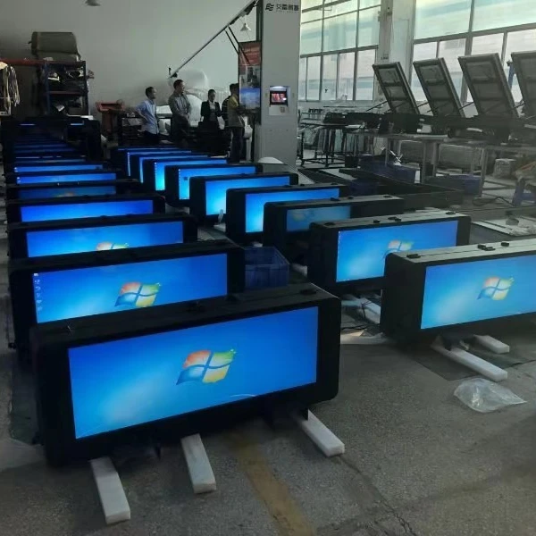 36.6 Indoor Wall Mounted Horizontal Advertising Stretched Bar Lcd Digital Signage Display For Shopping Mall with Online Android