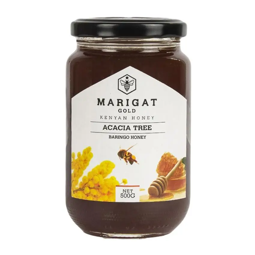 
Marigat Gold Kenyan Honey Acacia Tree 500g jar Honey Natural Honey Maid 