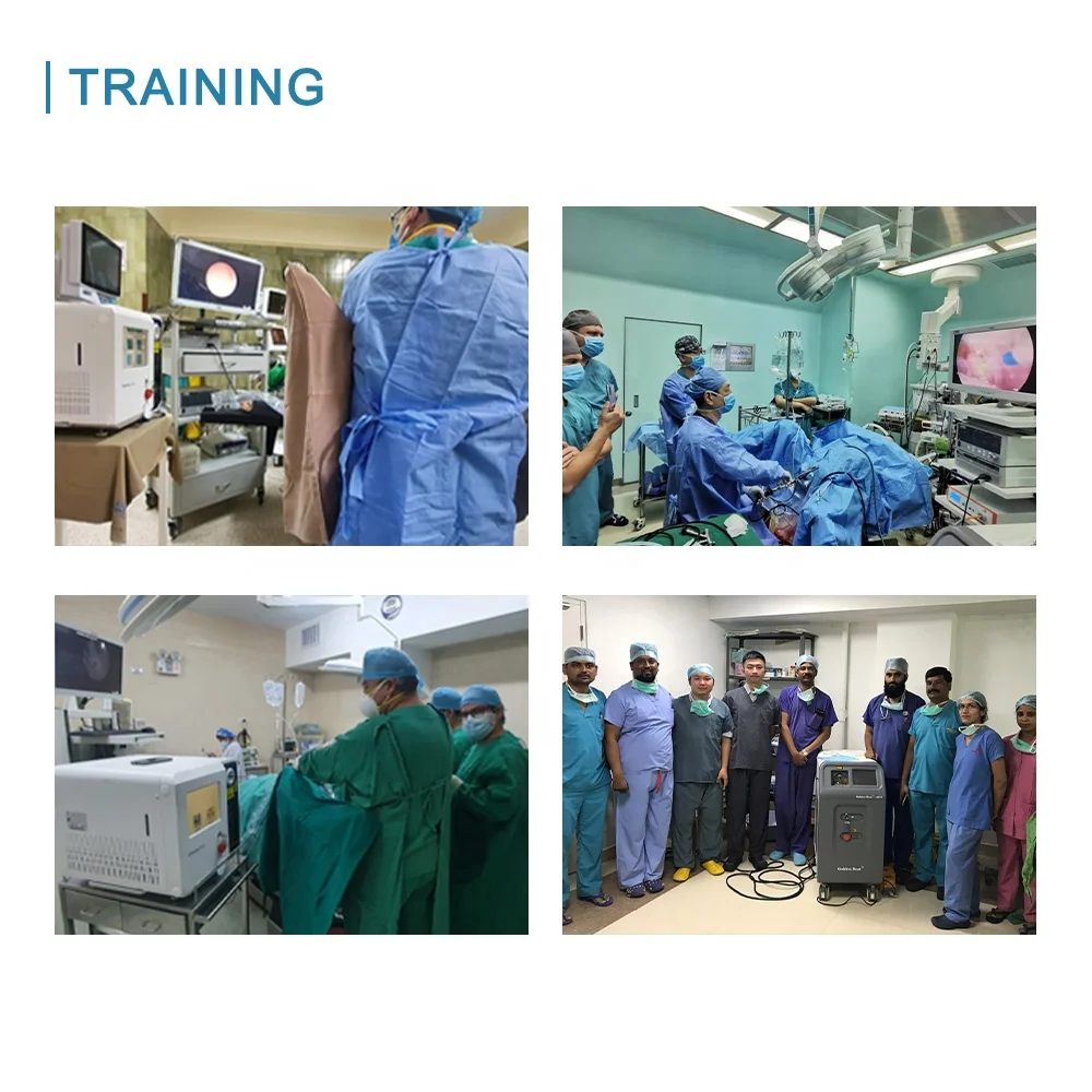 Potent Urology equipment lithotripter 40W 90W 80W holmium medical laser for ureter urethra stricture resection Ablation