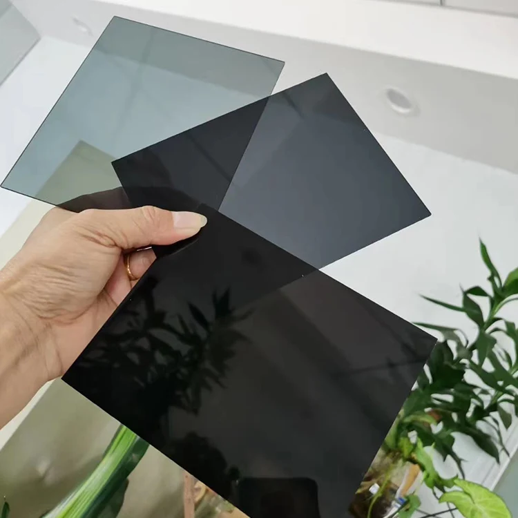Anti-scratch Polycarbonate Sheet 1mm - 20mm 4 X 8 Poly Carbonate Greenhouse Roof UV Solid PC Wall Panels