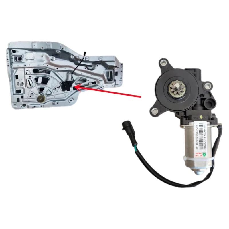 Suitable for sinotrcuk Parts HOWO T5G Shandeka C7H Glass Lifter Motor Electric Lifter TX 811W62645-6053