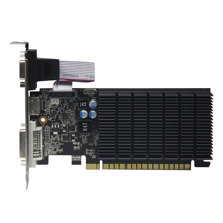 Yeston Gt 710 2G Ddr3 1G 2Gb память Gt 710 Ddr3 2Gb Интерфейс графической карты 710 видеокарта