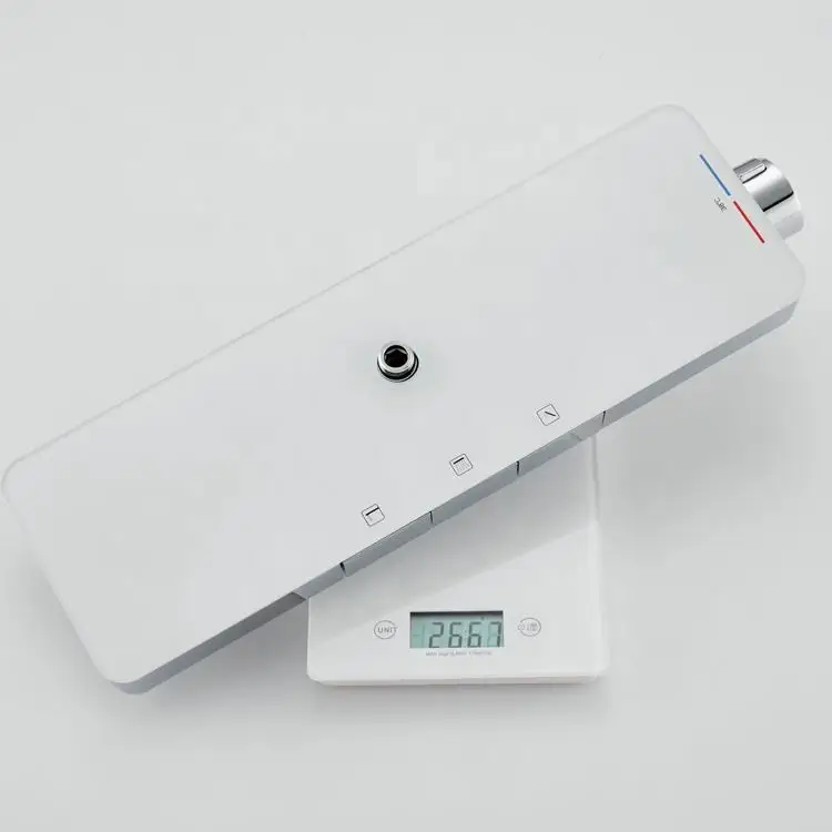 High Quality Intelligent Digital Shower Set Led Digital Smart Wall Mounted Luxury Thermostatic Hand Digital Exposed Shower