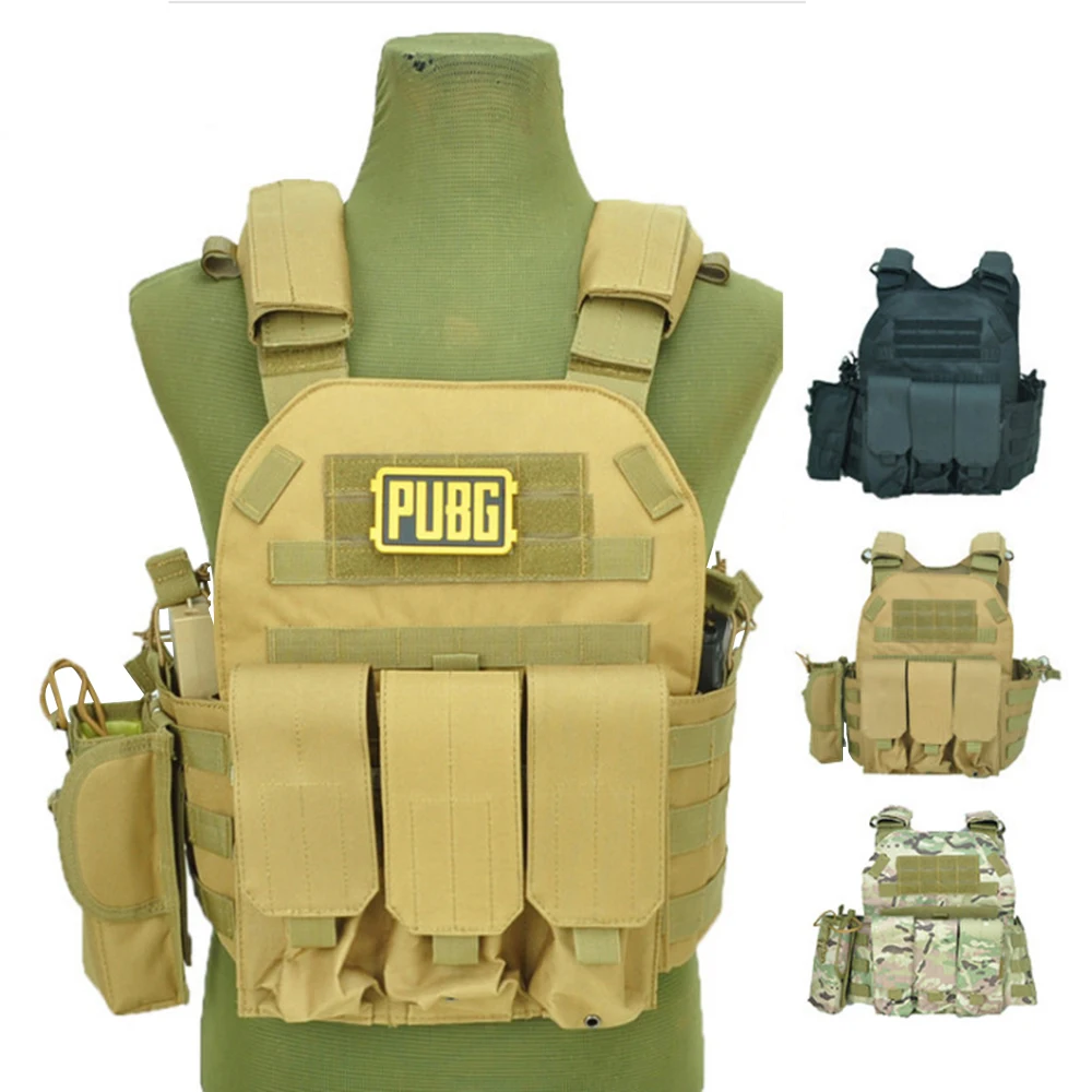 Heavy Duty Modular Operator Plate Carrier Loading Tactical Vest