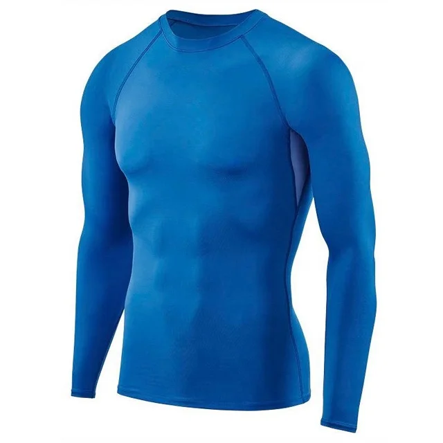 Men Compression Thermal Shirts Base Layer Long Sleeve Sports Gym Shirt Tops THERMAL WINTER COMPRESSION TOPS