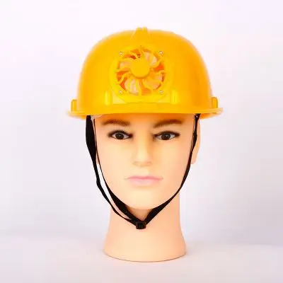 Safety helmet with adjustable ventilation work helmet accessories working helmets with solar fans