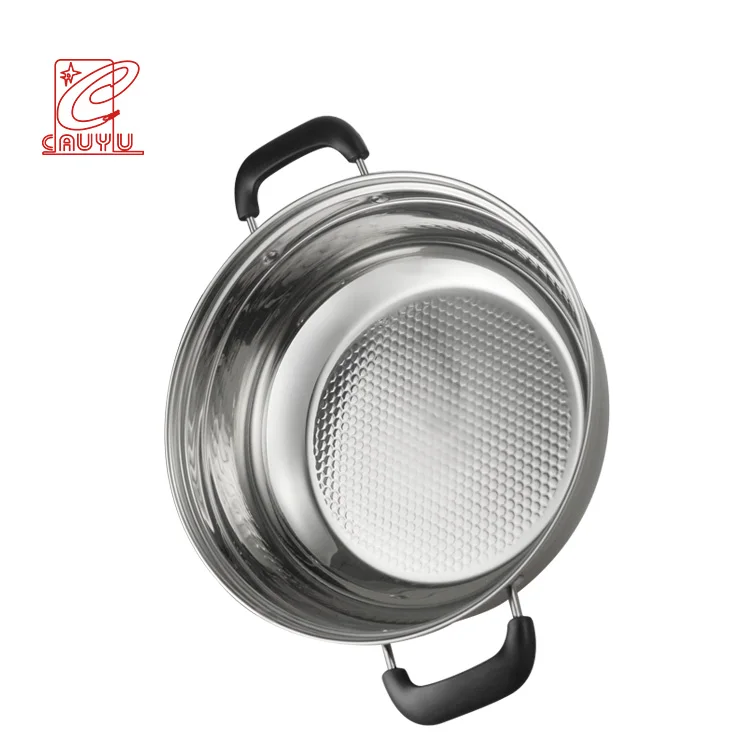 28/30/32cm Reasonable price Food Warmer big capacity Stainless Steel Kitchenware Pot Multifunctional Cooking Hot Pot bbq