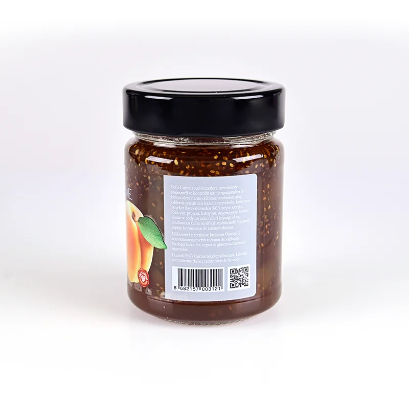 Apricot Jam Fruit Preserves Organic Natural Gourmet Level No Sugar Fresh Jams Best Selling Grade Pure Healthy