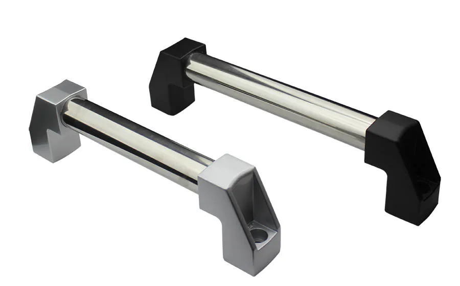 SK4-004 Luxury Stainless steel modern Marine Grab black railway Handrail airplane Boat equipments cabinet door Handles