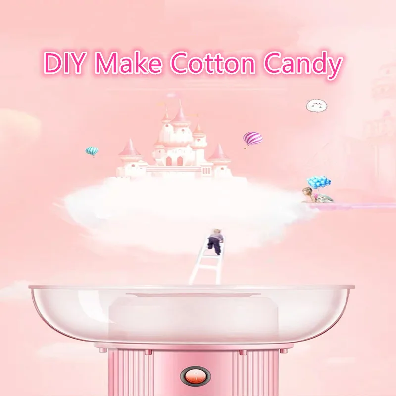 Hot Sale Mini Cotton Candy Machine High Capacity Electric Cotton Candy  Vending Machine For Kids