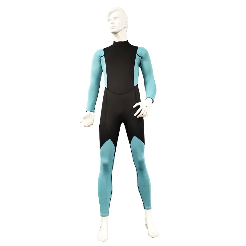 Water Sport Hot Sale Fashion Design Adult 3mm Wet Suit Back Zipper Diving Suit Neoprene Diving Surfing Wetsuit