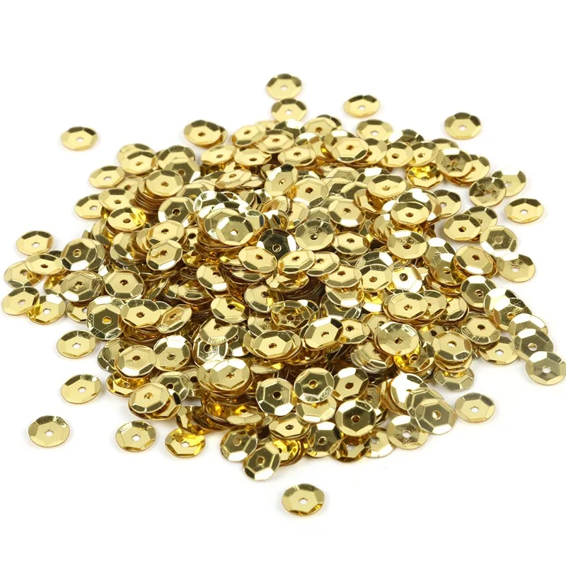 Loose sequins Bulk Sequins Paillette Round Shape flat Sequins for Sewing Garment Clothing Crafts Jewelry Bags Clothes