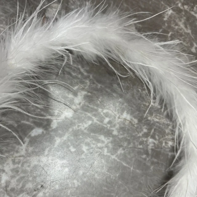 White Multi-Color Diy Loose Ostrich Feather Fringe Trim Fluffy Good Ostrich Feathers Wholesale