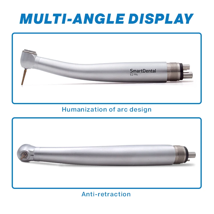 High quality air turbine dental handpiece air rotor dental hand piece 2 hole 4 hole dental high speed handpiece