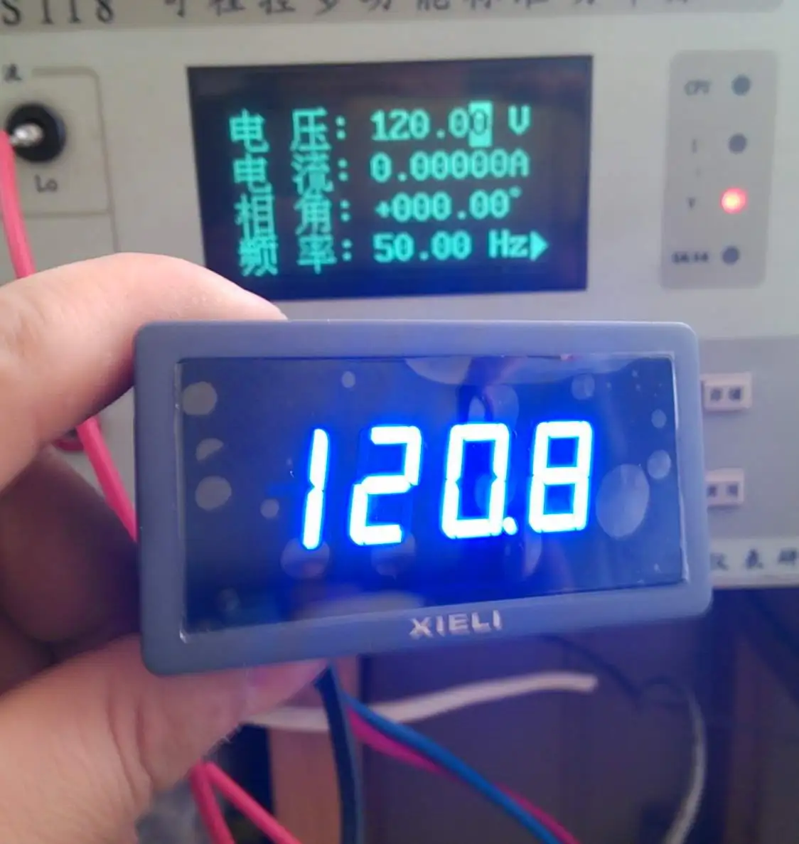 Digital AC Voltmeter XL5135 XIELI brand LED Display