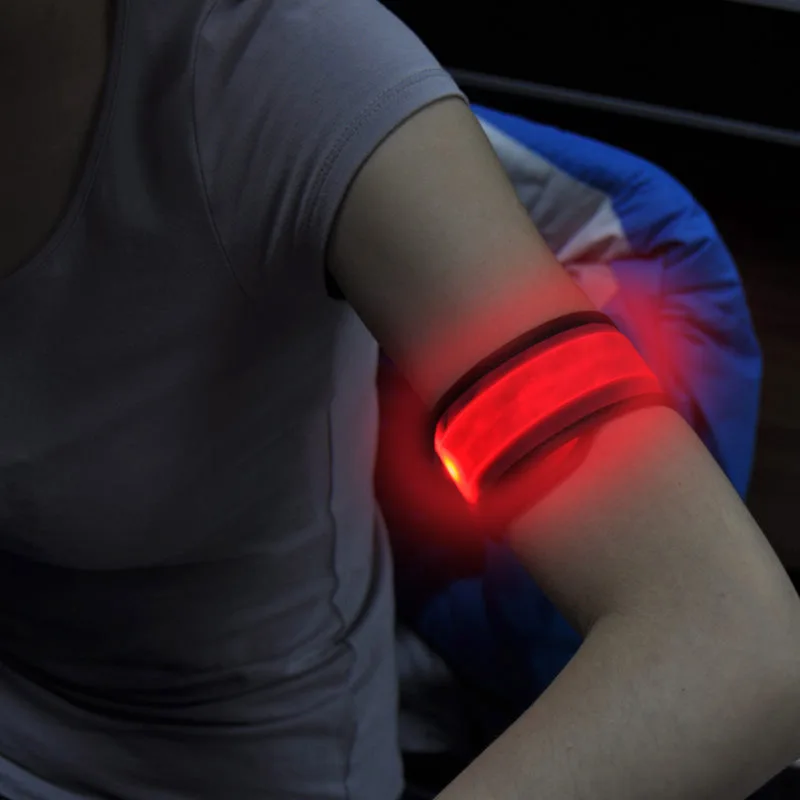 Innovative Product 2021 Battery Powered Slap Wristband LED Armband