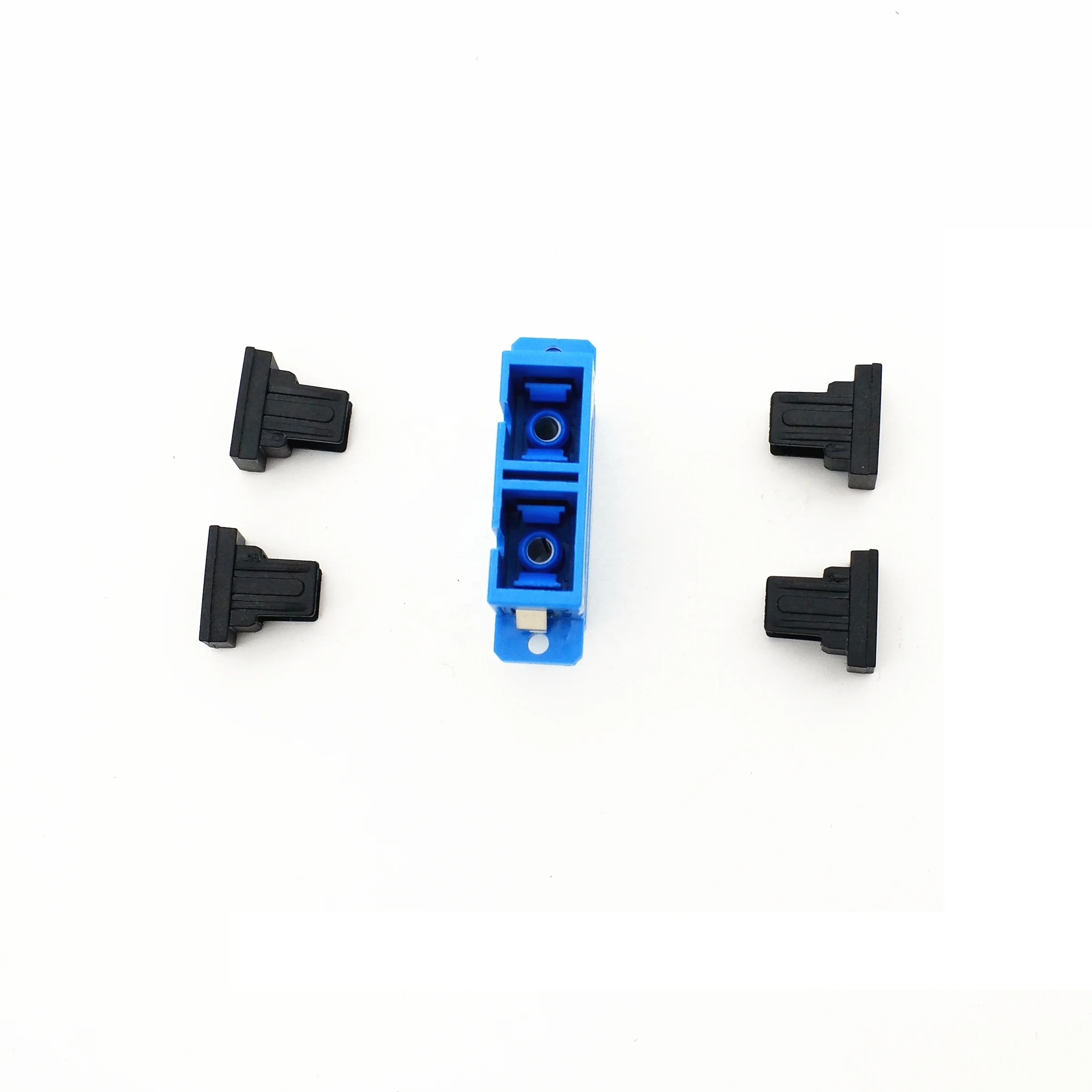 SC UPC Optic Fiber Adapter Single Mode Duplex FTTH SC UPC Fiber Connector Coupler