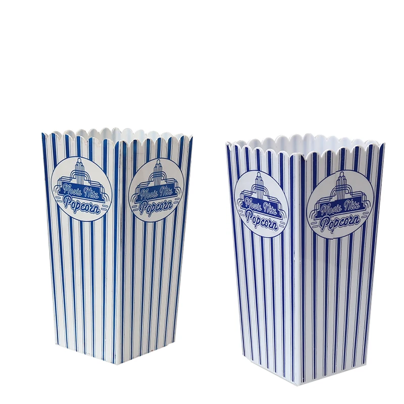 
Popcorn barrel plastic barrel printing can be customized 