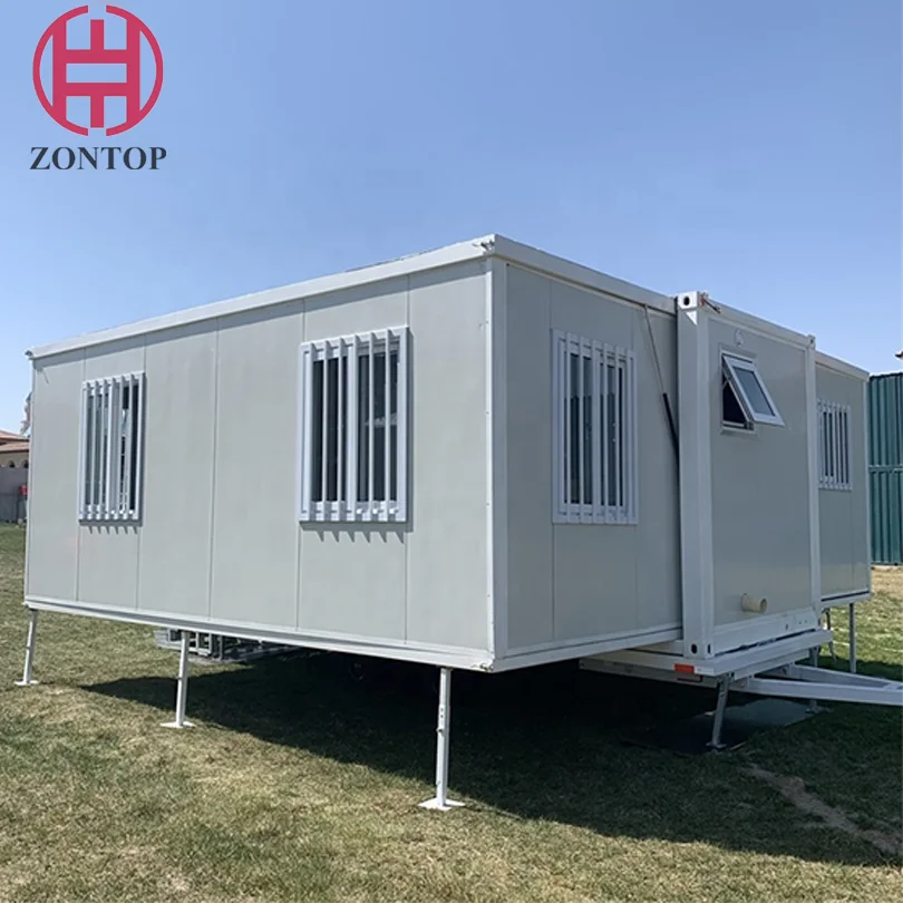 
Manufacturer price prefabricated mobile shipping 20ft 40ft folding expandable luxury container house 