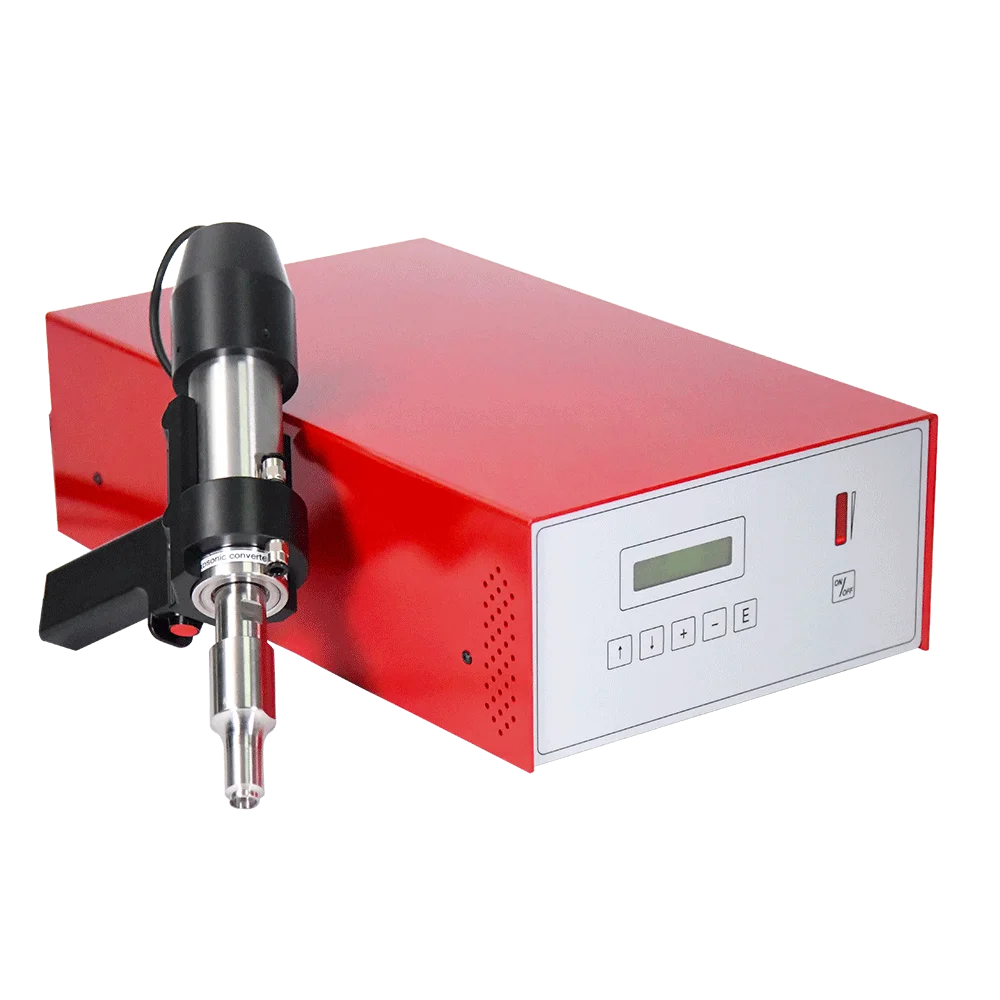 LINGGAO high frequency point welding machine ultrasonic non-woven fabric spot welder machine