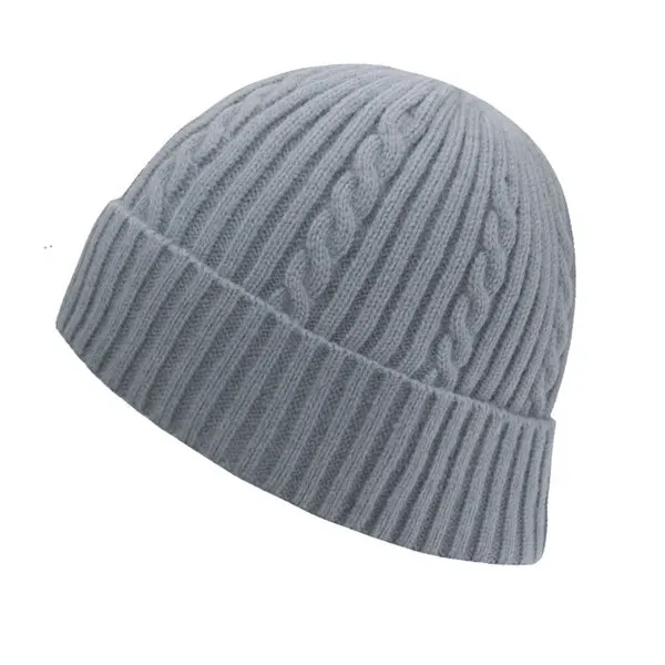 Skullies Beanies Men Winter Knitted Hat Women Hats For Men Cap Solid Striped Ski Mask Male Warm Gorro Bonnet Knit Beanie Hat Cap