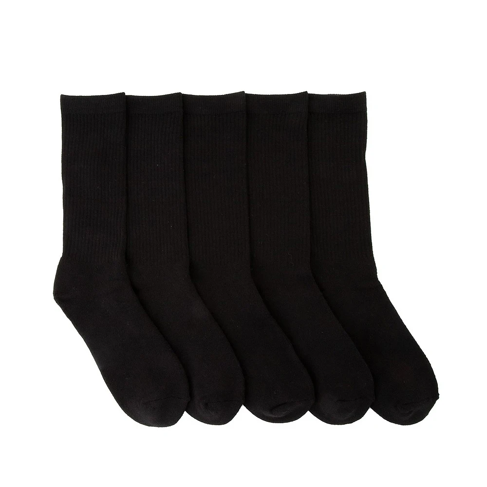 Cotton Plain Black Socks Mens Sports Crew Short Stockings Black Socks Unisex Polo Socks