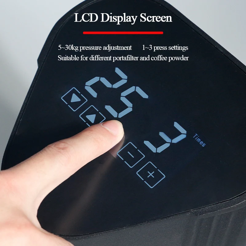 Nibu Adjustable Coffee Powder Press Tool Electric Espresso Coffee Tamper Machine Coffee Tamper