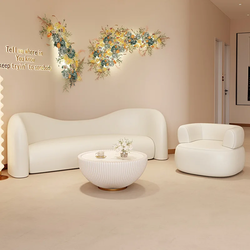Office furniture white couch living room sofa set furniture living room
