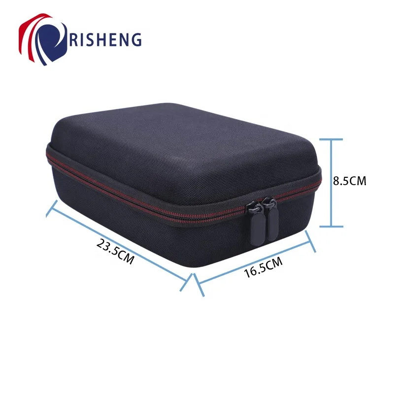 Custom Waterproof Anti-shock Travel EVA Hard Zipper Storage Carry EVA Case for GoPro Hero Series or DJI Osmo Action 2 3 Camera