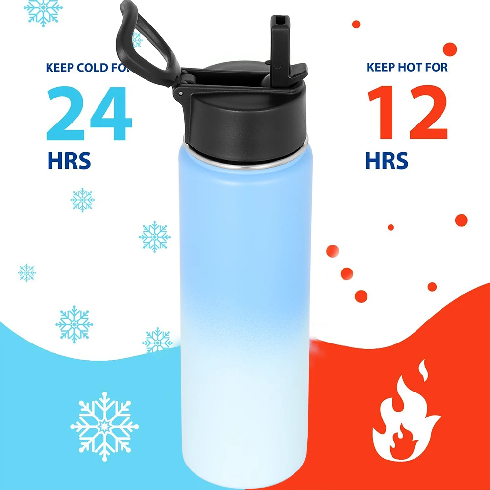  Wholesale Amazon Top Seller Eco Friendly Wide Mouth Bpa Free Double Wall Insulated Stainless Steel Gym Sports Vacuum