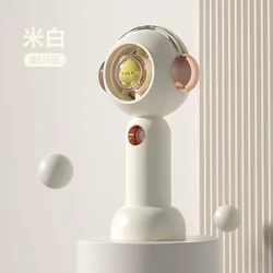 New handheld fan spray cooling fan portable mini student cartoon cute electric fan USB