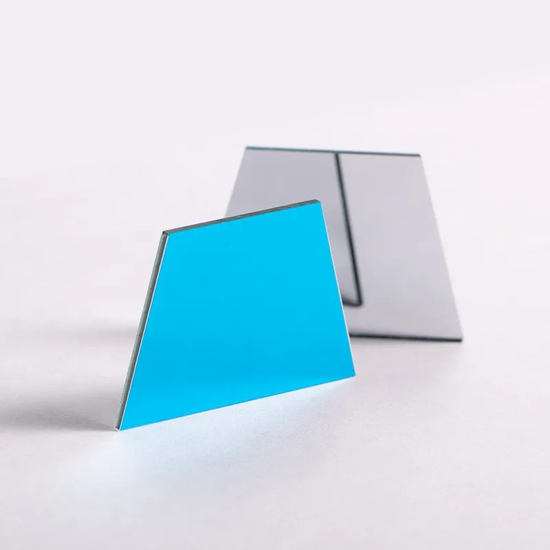 Custom Optical Semi-permeable Mirror HD Display Glass Machine Vision Splitter