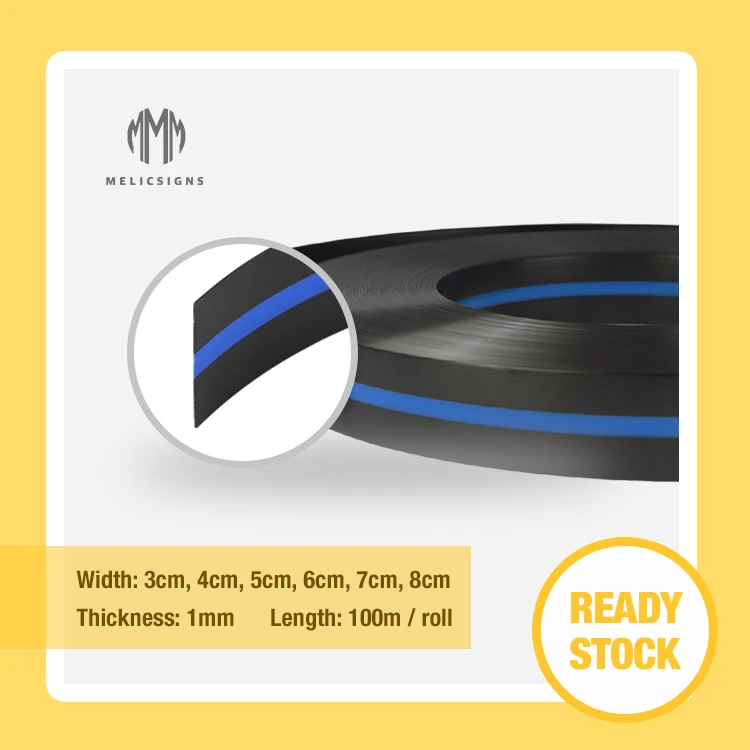 Hot Selling 3D Advertising Signage Blue Color 3 4 5 6 7 8cm 1mm Thickness ABS Material Penguin Metal Tools