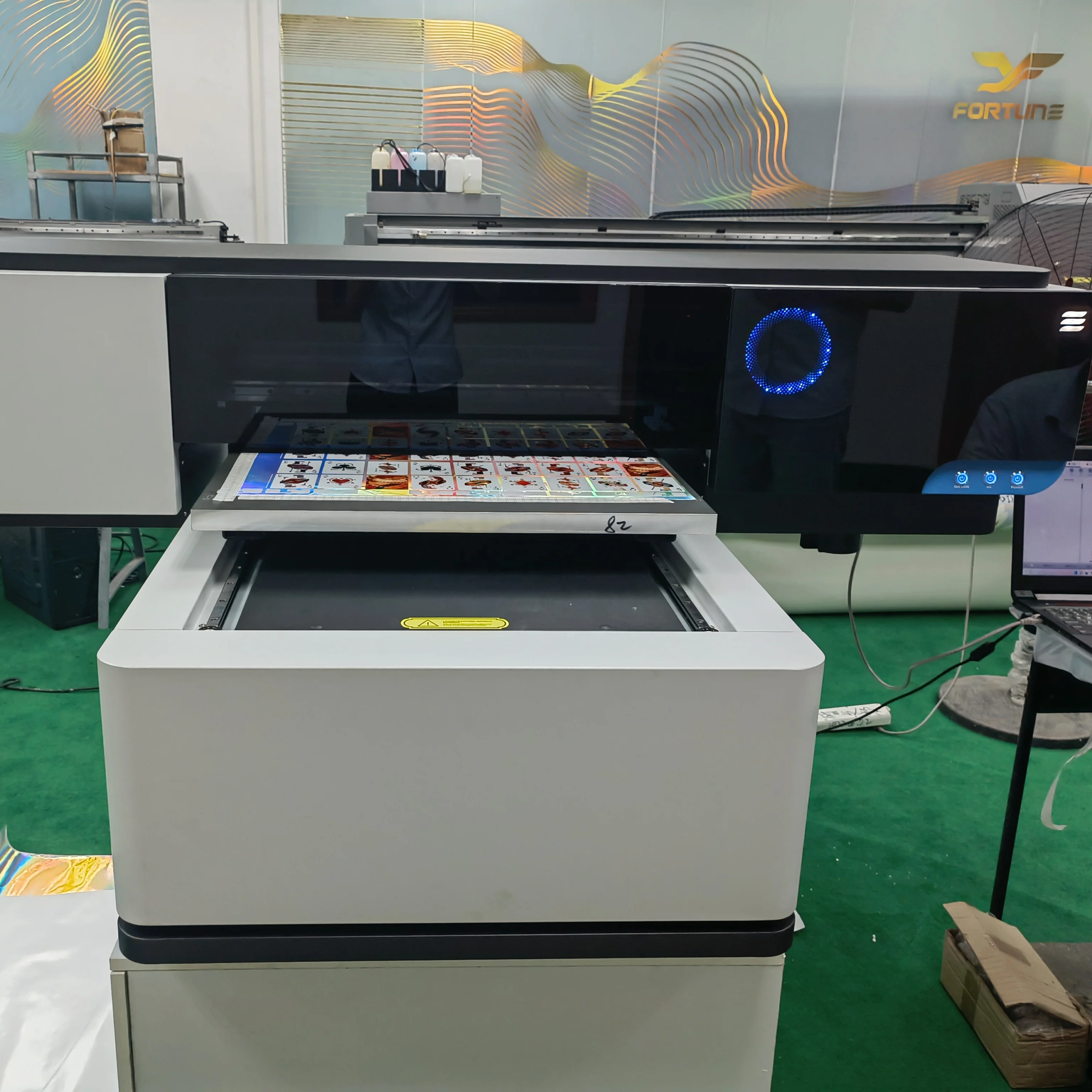 FORTUNE Inkjet UV Printer 6090 A1 size high speed and good performance