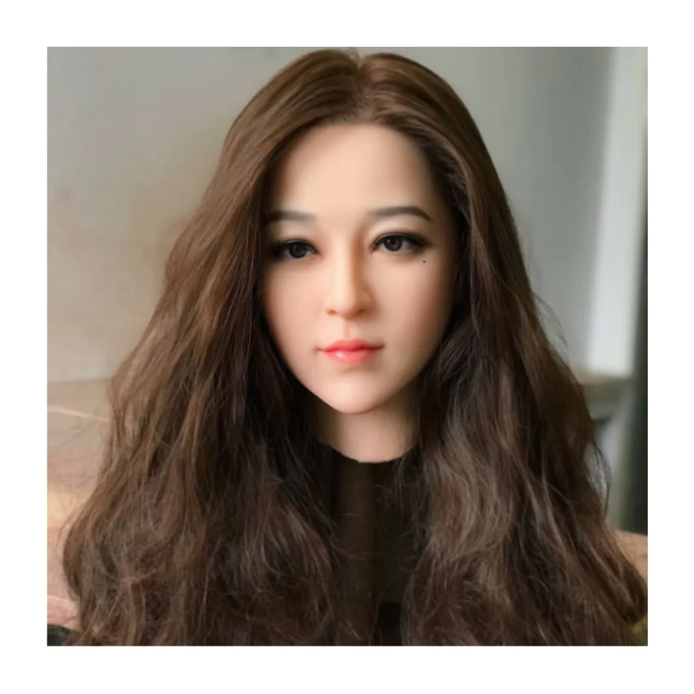 Realistic sculpture Life Size Handmade Crafts vivid Asian pretty girl female toy Statue of silicone Wax beauty figure for Sale